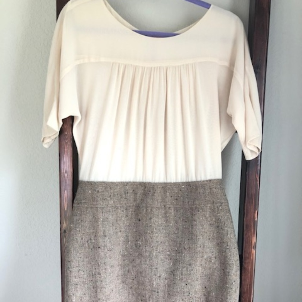 Loft Tweed Sheath Dress